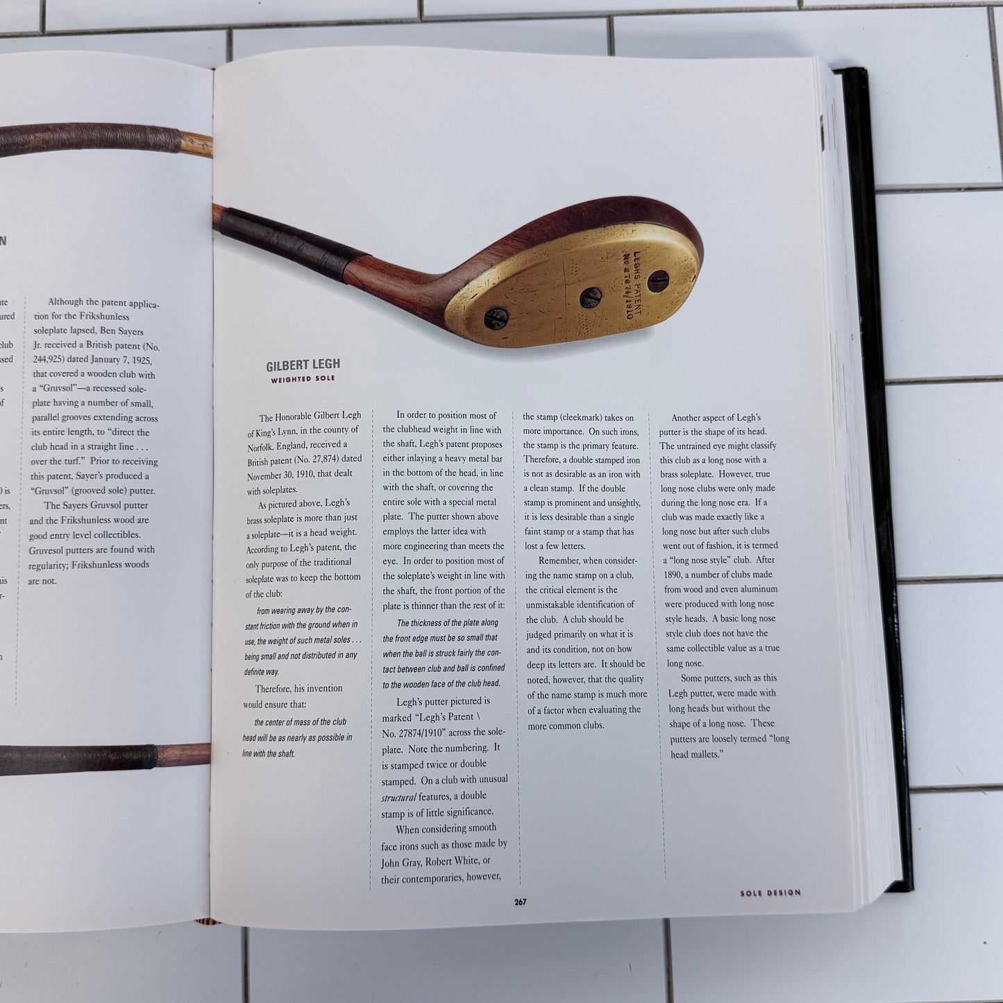 The Clubmaker's Art Signed Golf History Book Ellis 1997