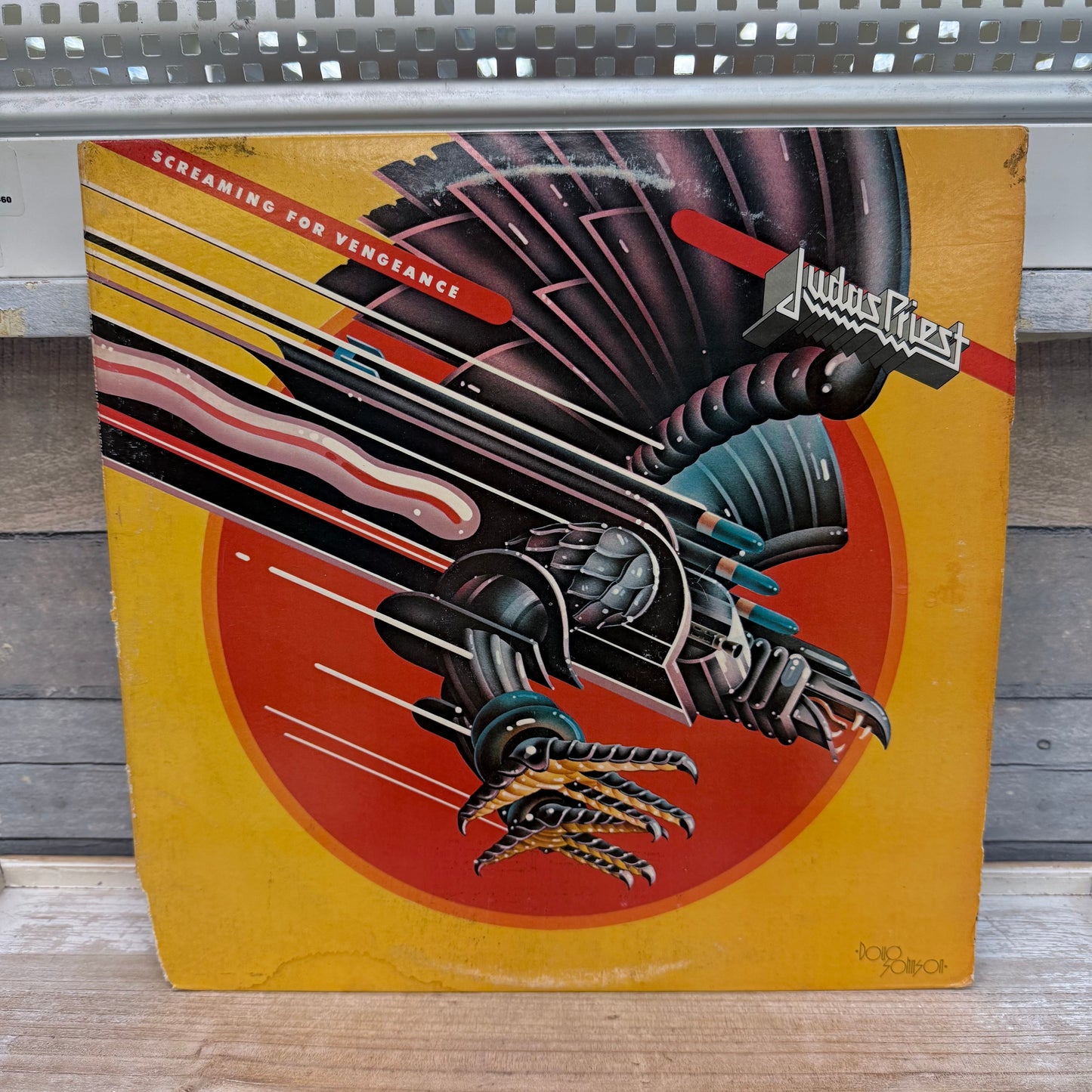 Judas Priest Screaming for Vengeance Vinyl Record, 1982