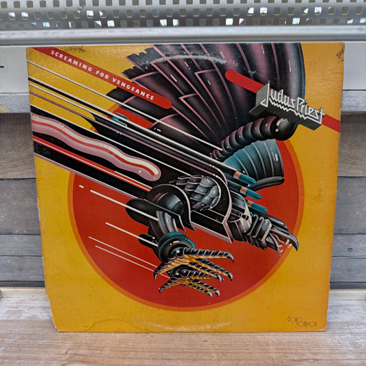 Judas Priest Screaming for Vengeance Vinyl Record, 1982