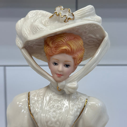 Lenox Grand Voyage Porcelain Lady Figurine 1995