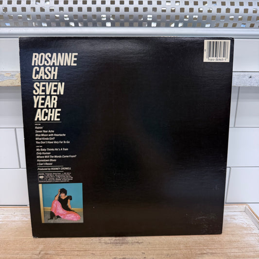 Rosanne Cash Seven Year Ache Vinyl LP 1981 -- JC 36965