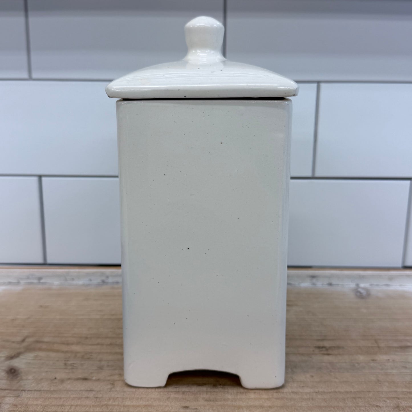 Elvira Delft Style Suiker Lidded Sugar Canister Ceramic Vintage