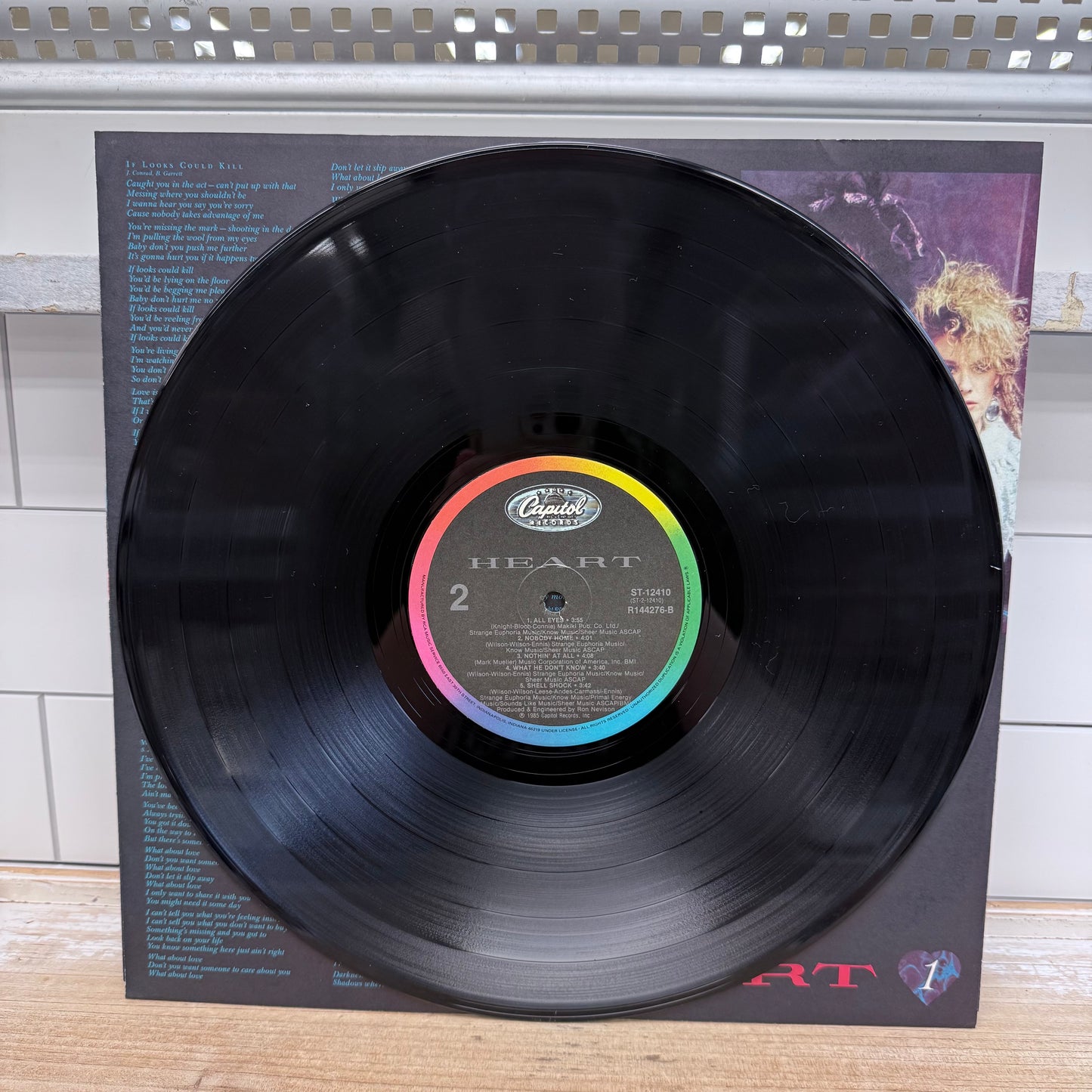 Heart Self Titled 1985 Vinyl LP