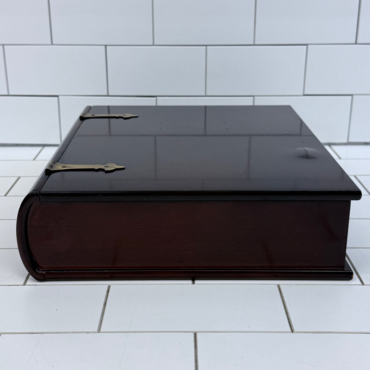Bombay Company Wood Document Keepsake Box 1991