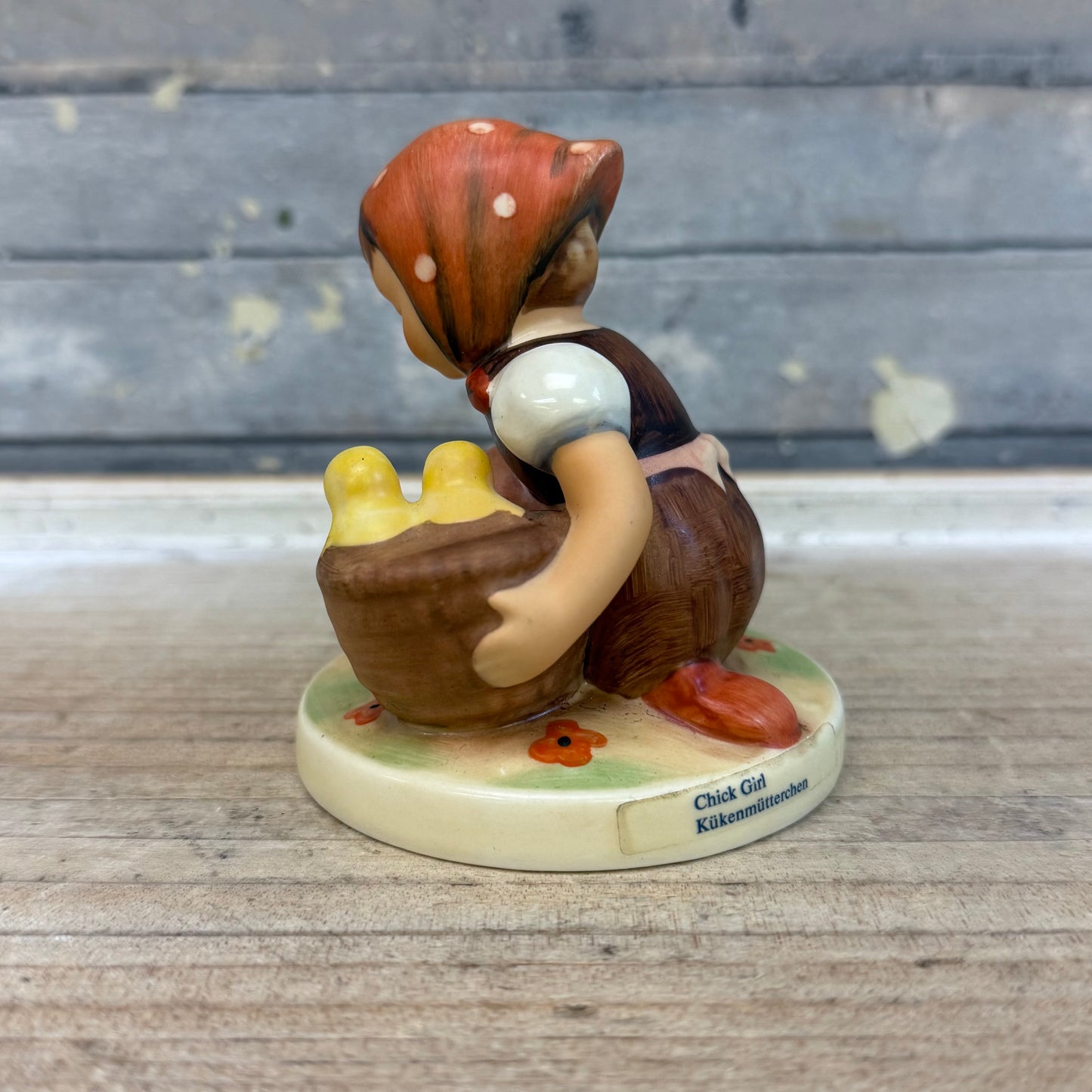 Goebel Hummel Chick Girl Porcelain Figurine in Box, 57/2/0