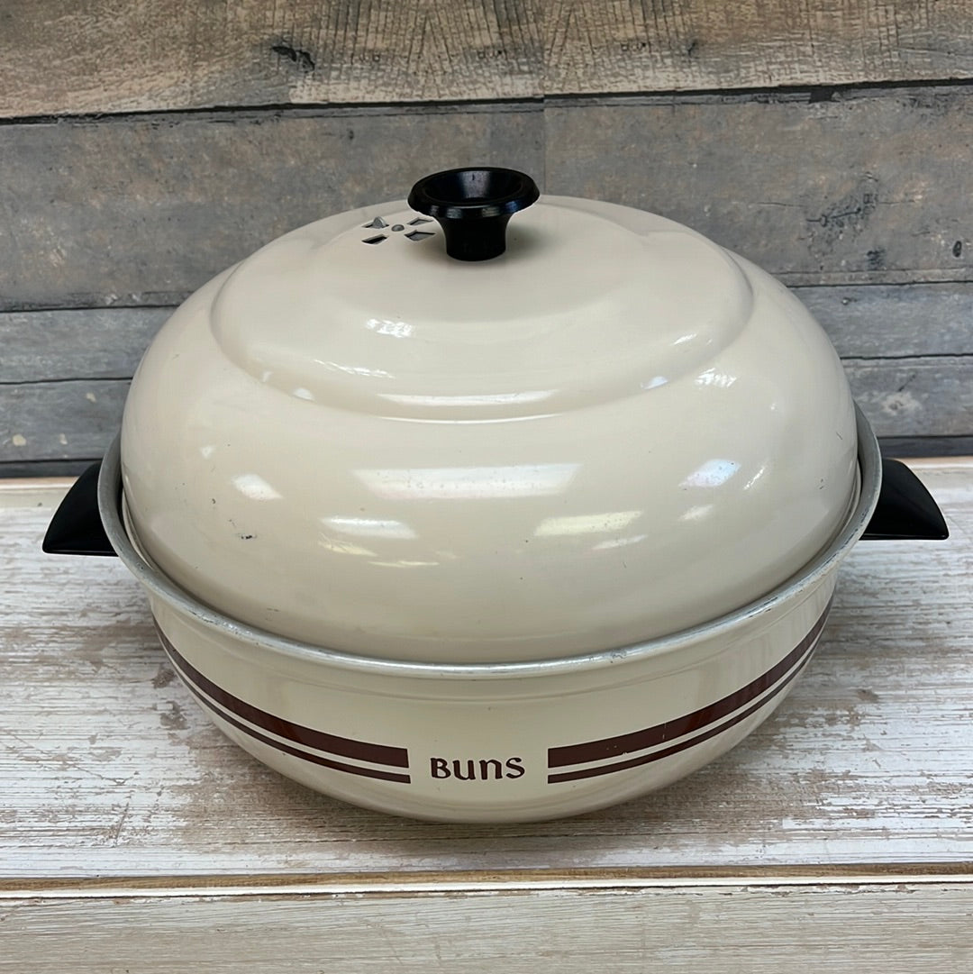 Vintage Mirro USA Bun Warmer