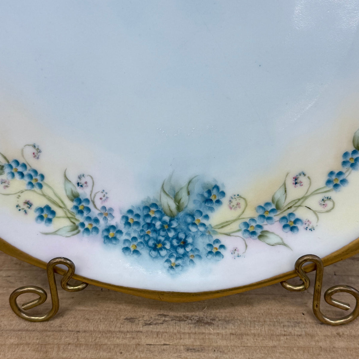 Reinhold Schlegelmilch Cake Plate Hand Painted Dish 1928