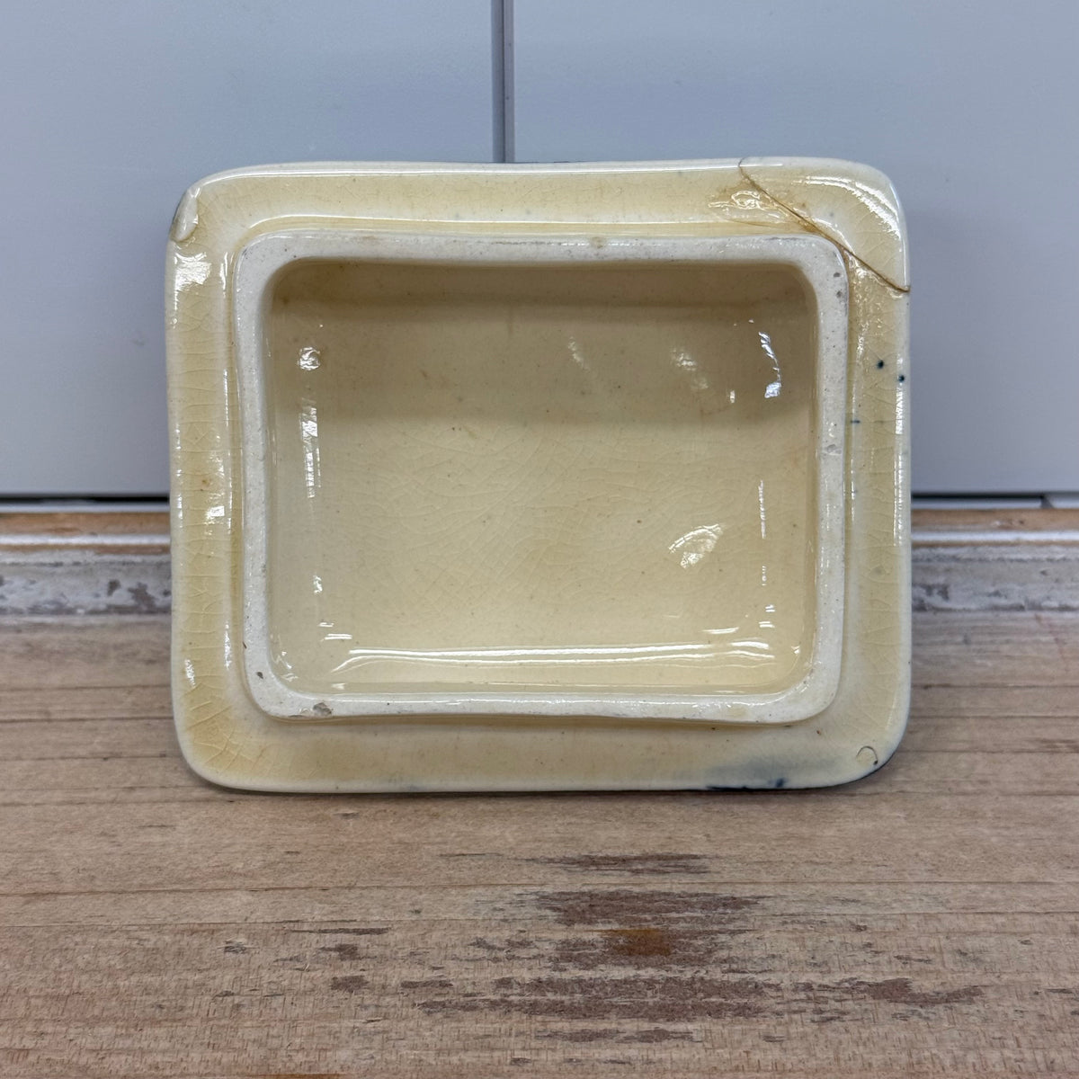 Mason’s Vista Blue Transfer-ware Covered Sugar Bowl