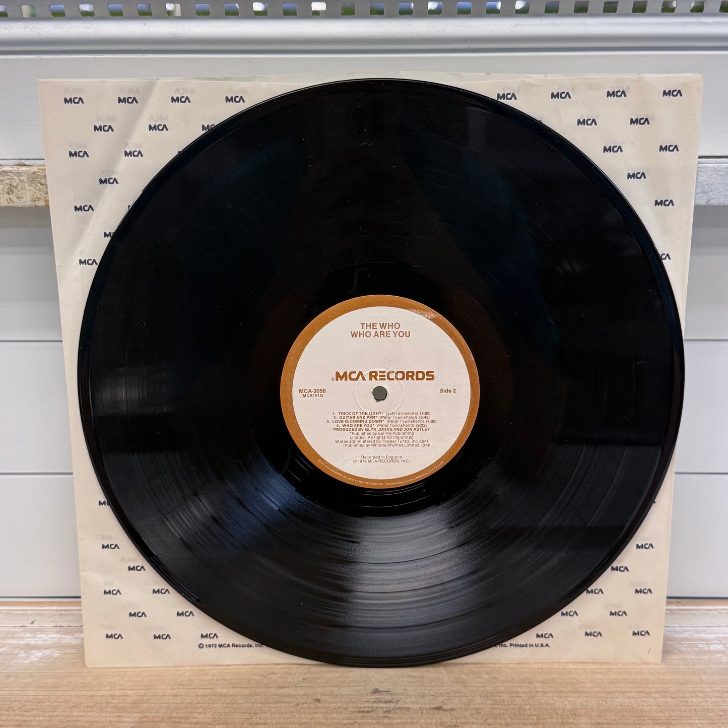 The Who Who Are You Vinyl Record LP 1978
