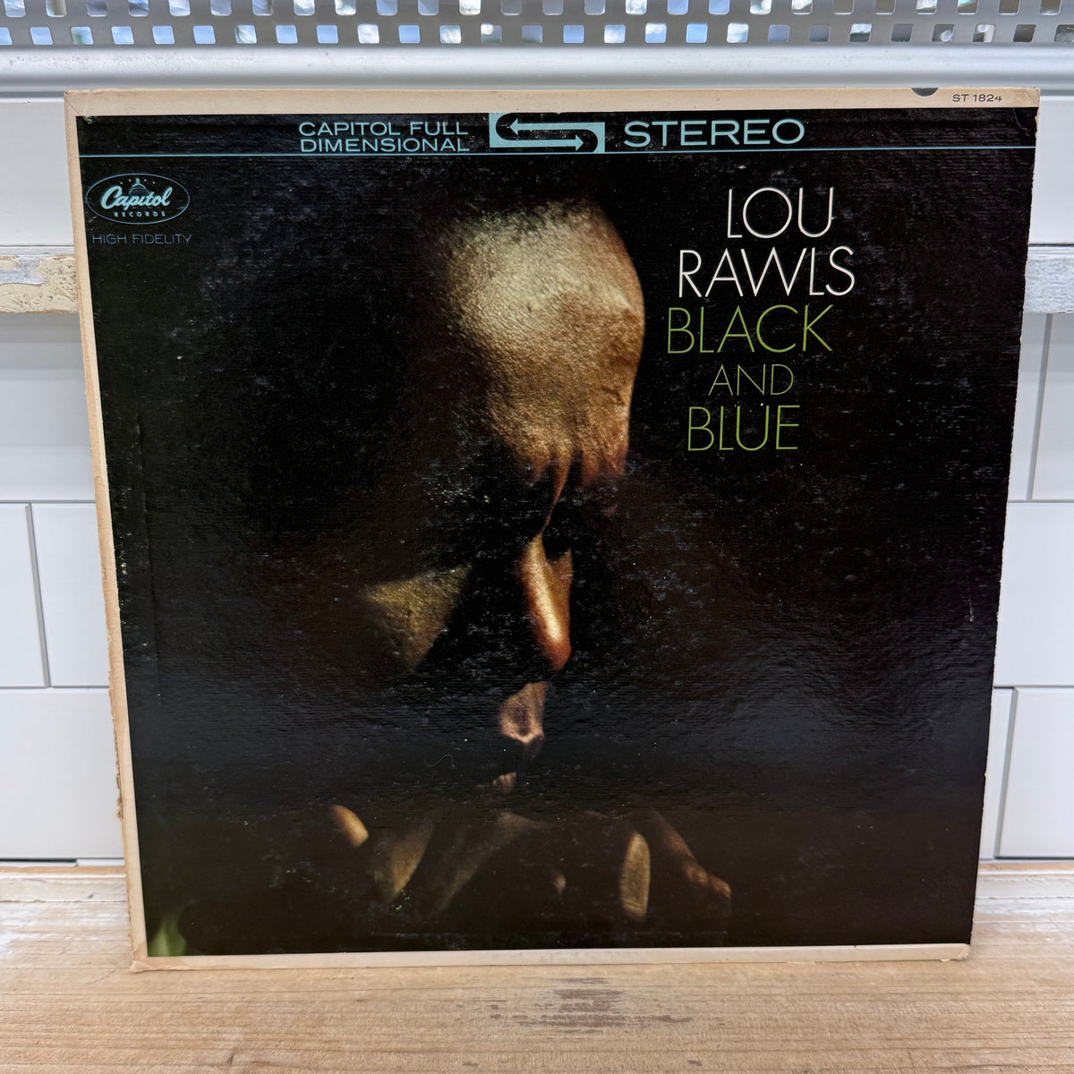 Lou Rawls Black and Blue Vinyl LP 1963 -- ST-1824