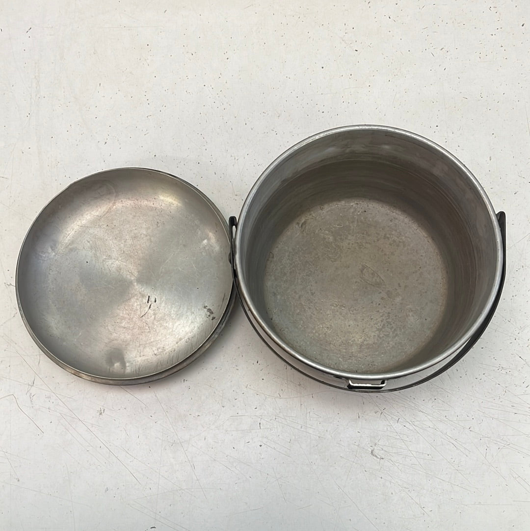 Vintage Aluminum Camping Cookware Selection