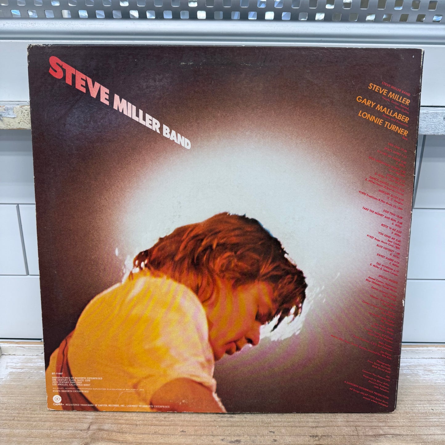Steve Miller Band Fly Like an Eagle Vinyl Record LP 1976 #ST-11497