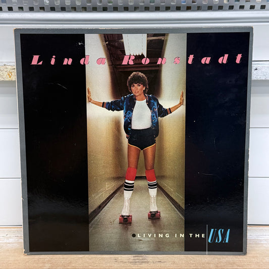 Linda Ronstadt Living in the USA Vinyl Record 1978 #6E-155