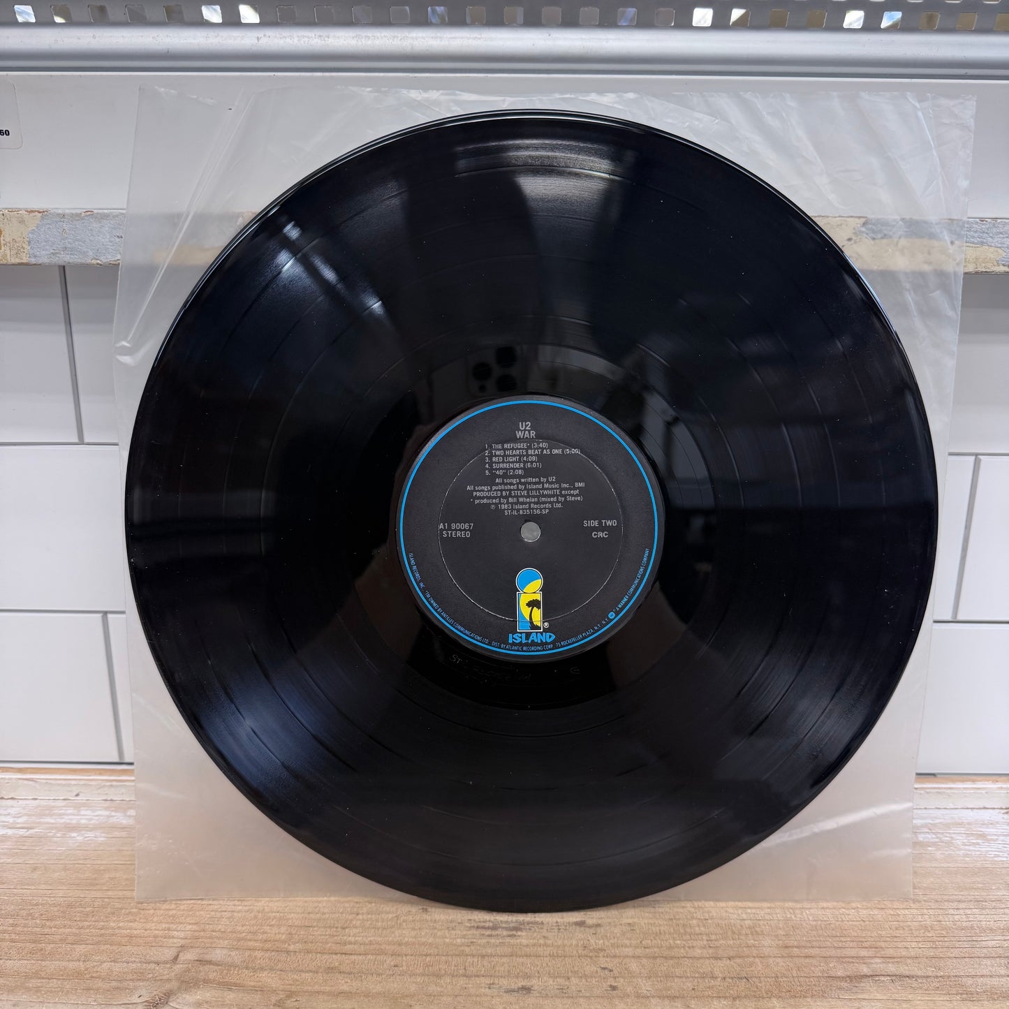 U2 War Vinyl Record LP 1983 #90067-1