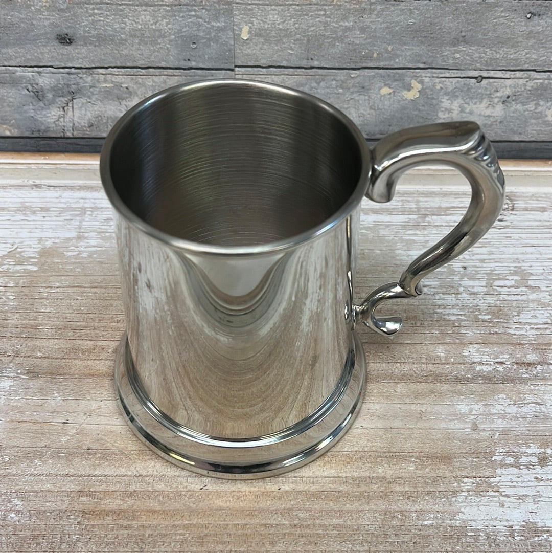 Handcrafted Pewter Tankard Selection