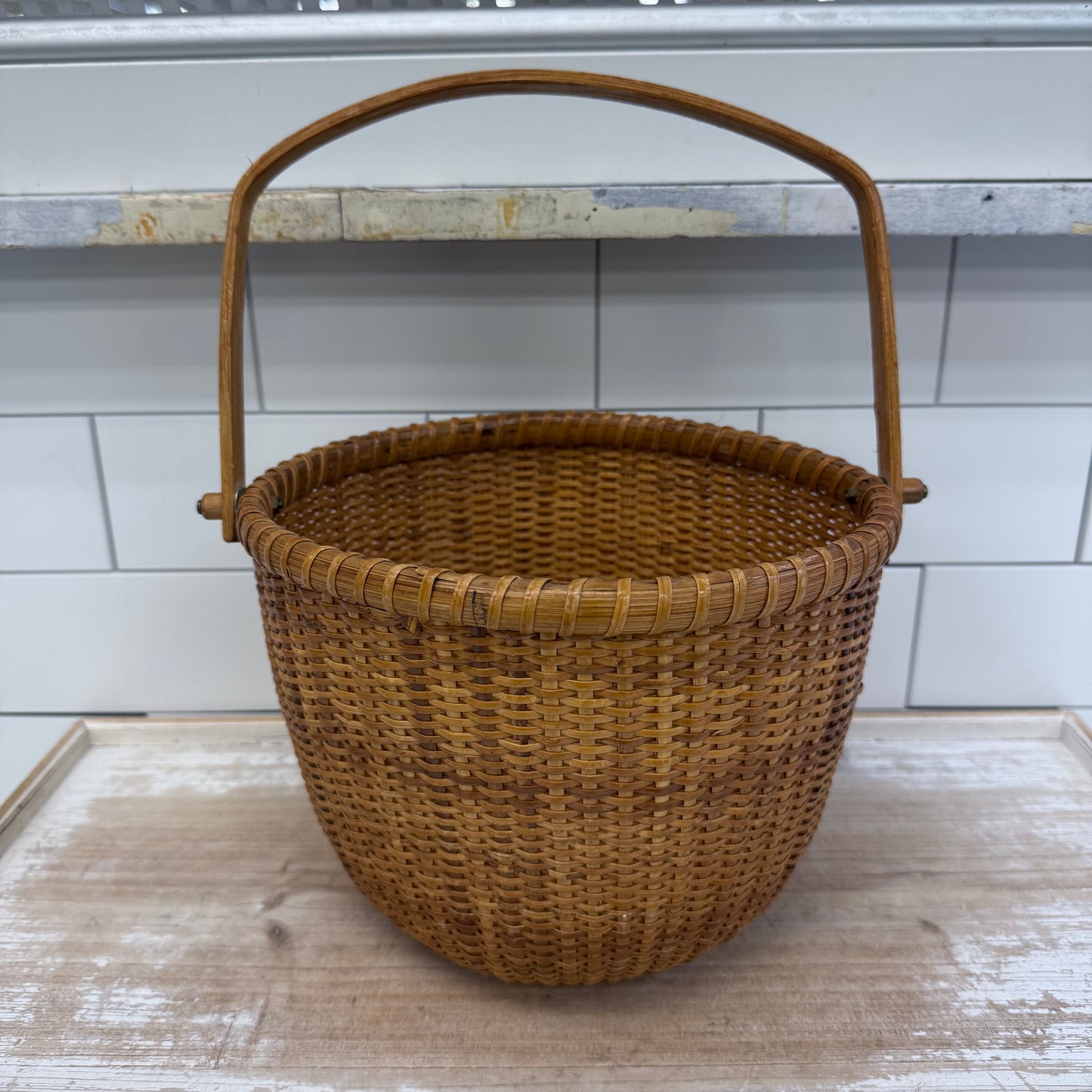 Nantucket Style Lightship Basket