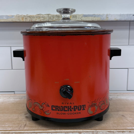 Rival Crock-Pot Slow Cooker 3.5 Qt Vintage 1970s