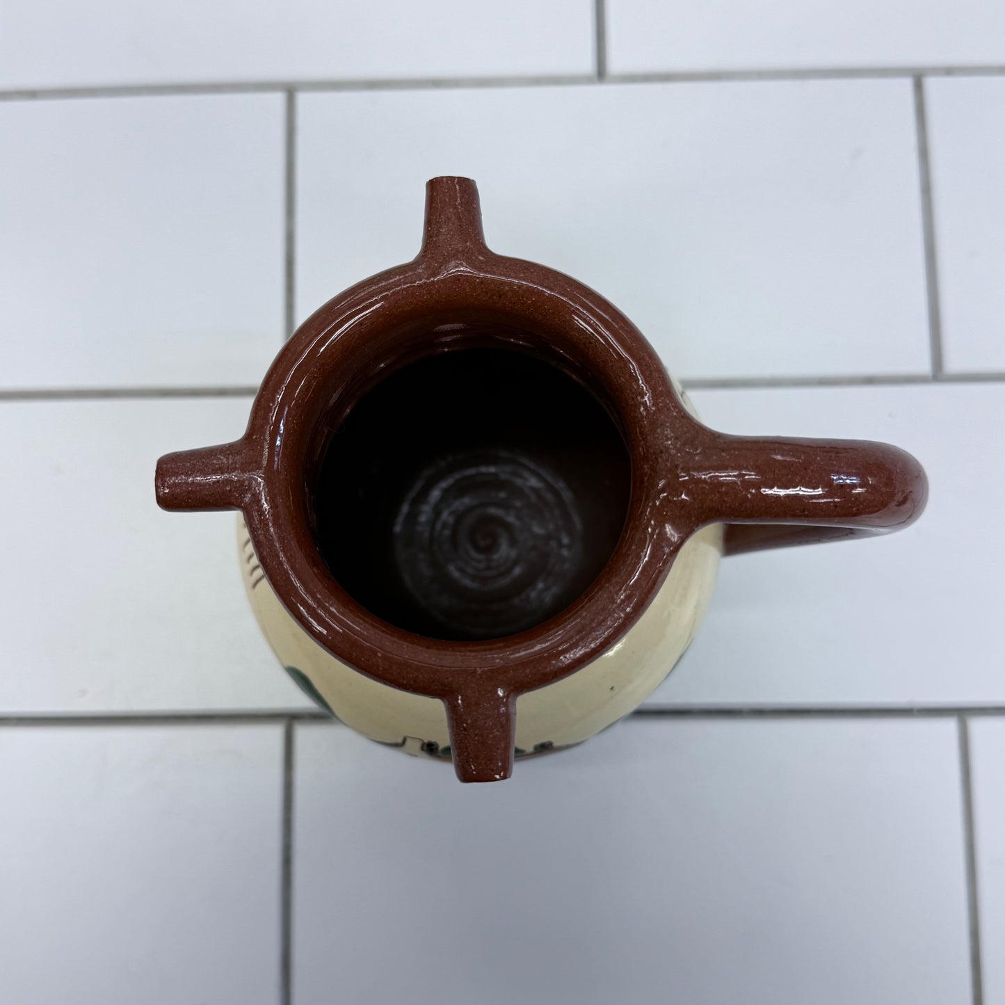 Torquay Pottery Jug, Mottoware