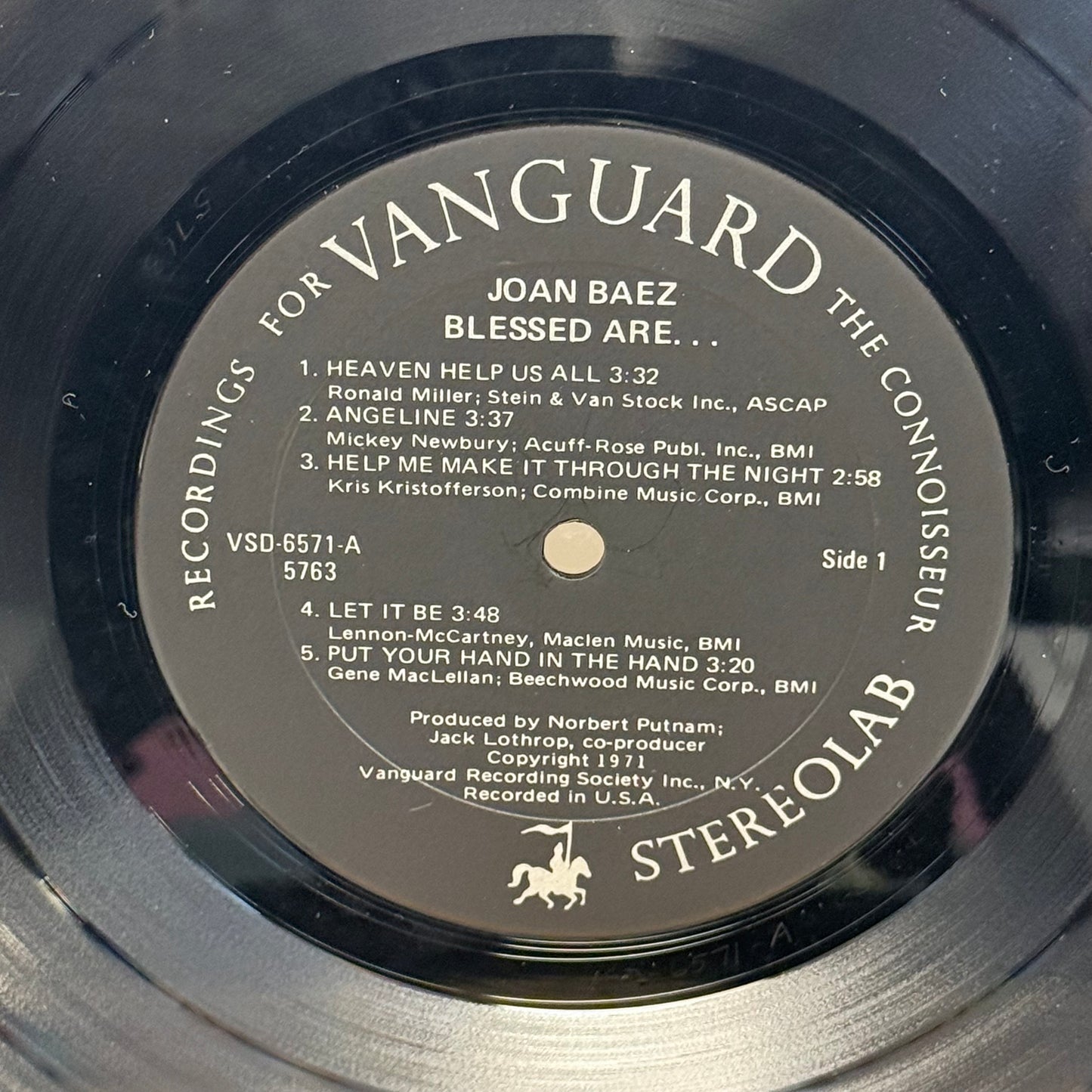 Joan Baez Blessed Are... Double Vinyl Record LP 1971 #VSD-6571/2