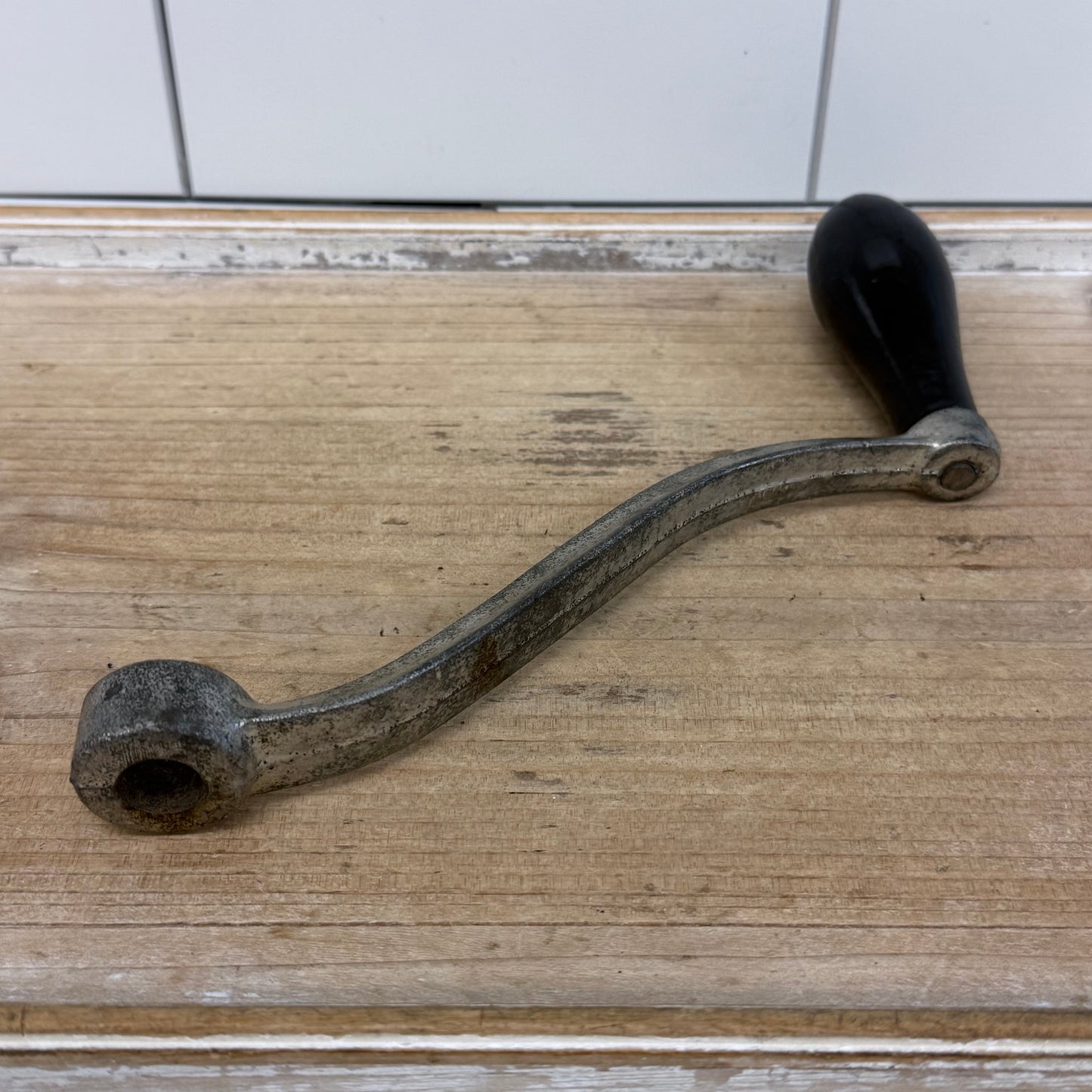 Enterprise No-Clamp Cast Iron Hand Crank Meat Grinder