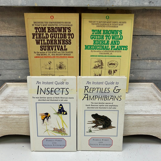 Vintage Nature Guide Collection, Set of 4 1980s