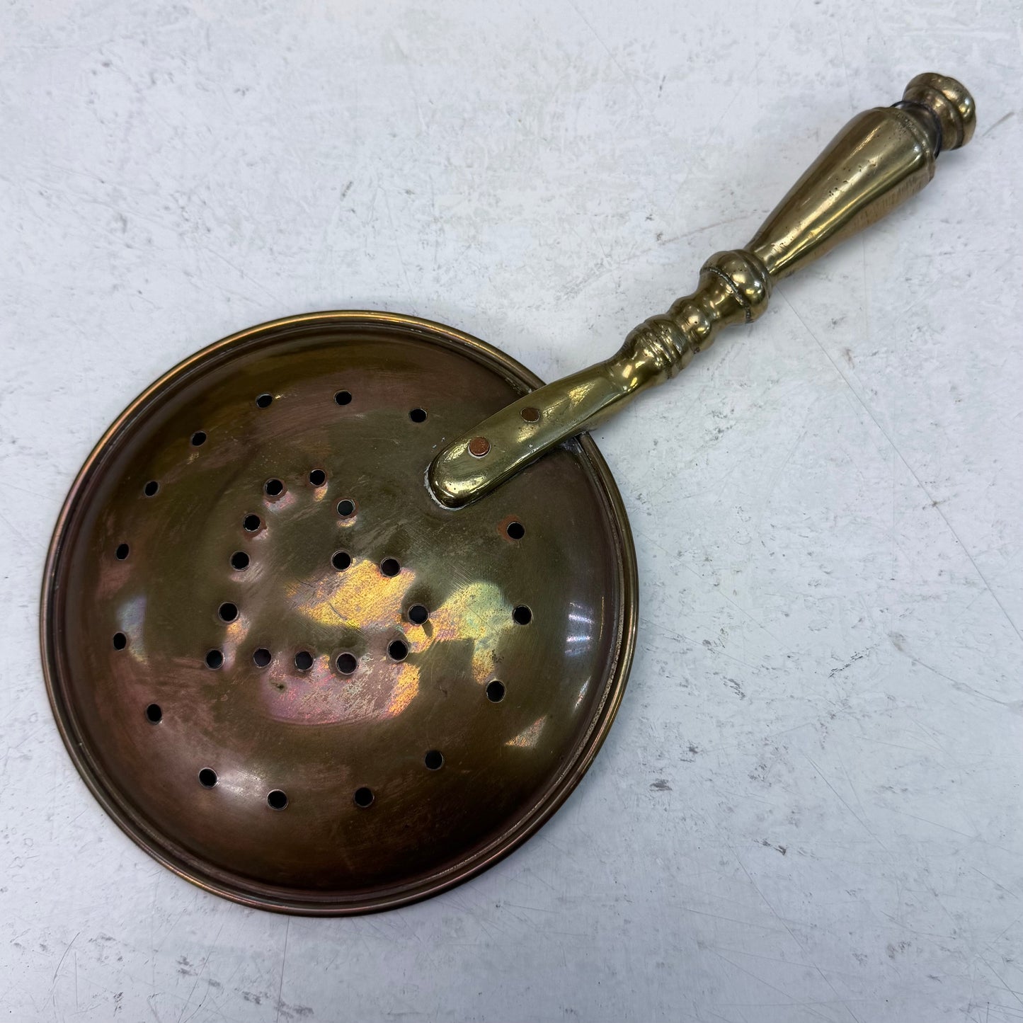 Brass Cream Skimmer