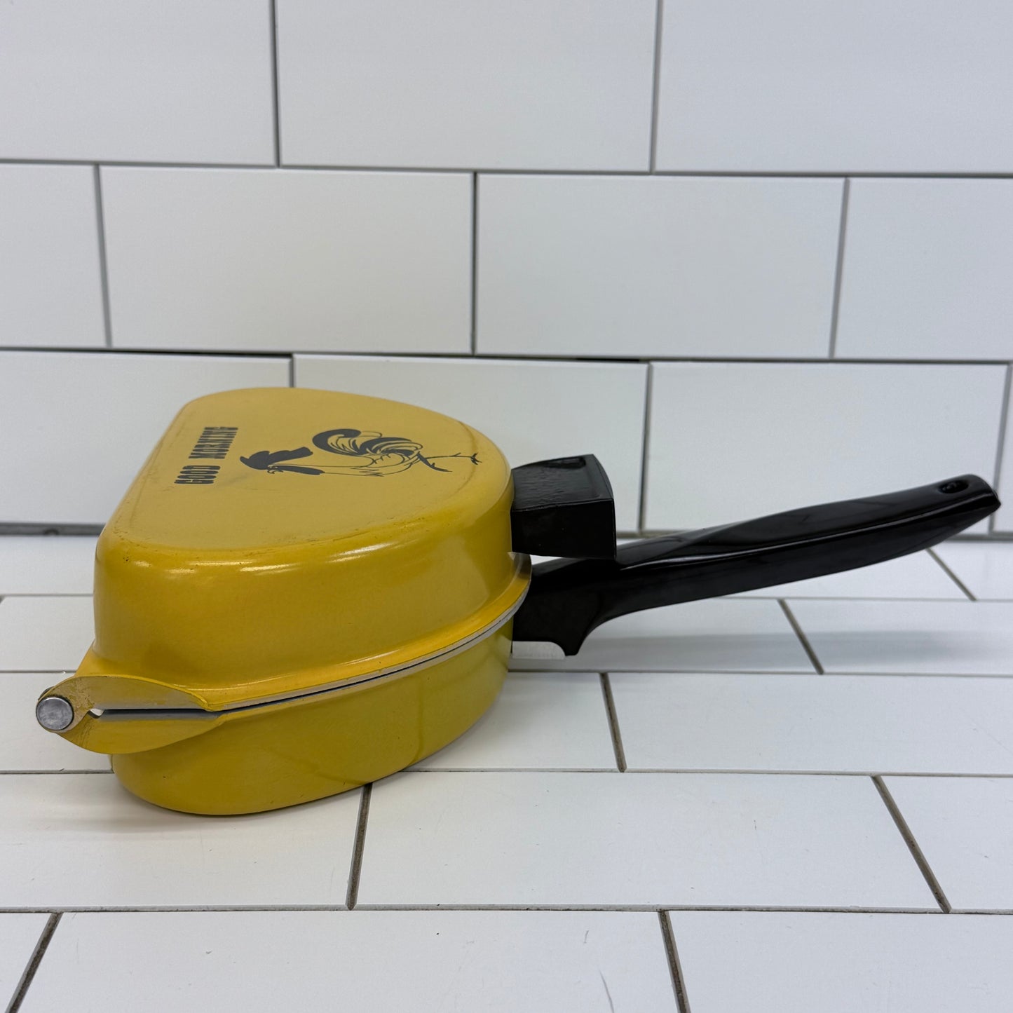 Nordic Ware Good Morning Rooster Omelette Pan Vintage USA 1970s