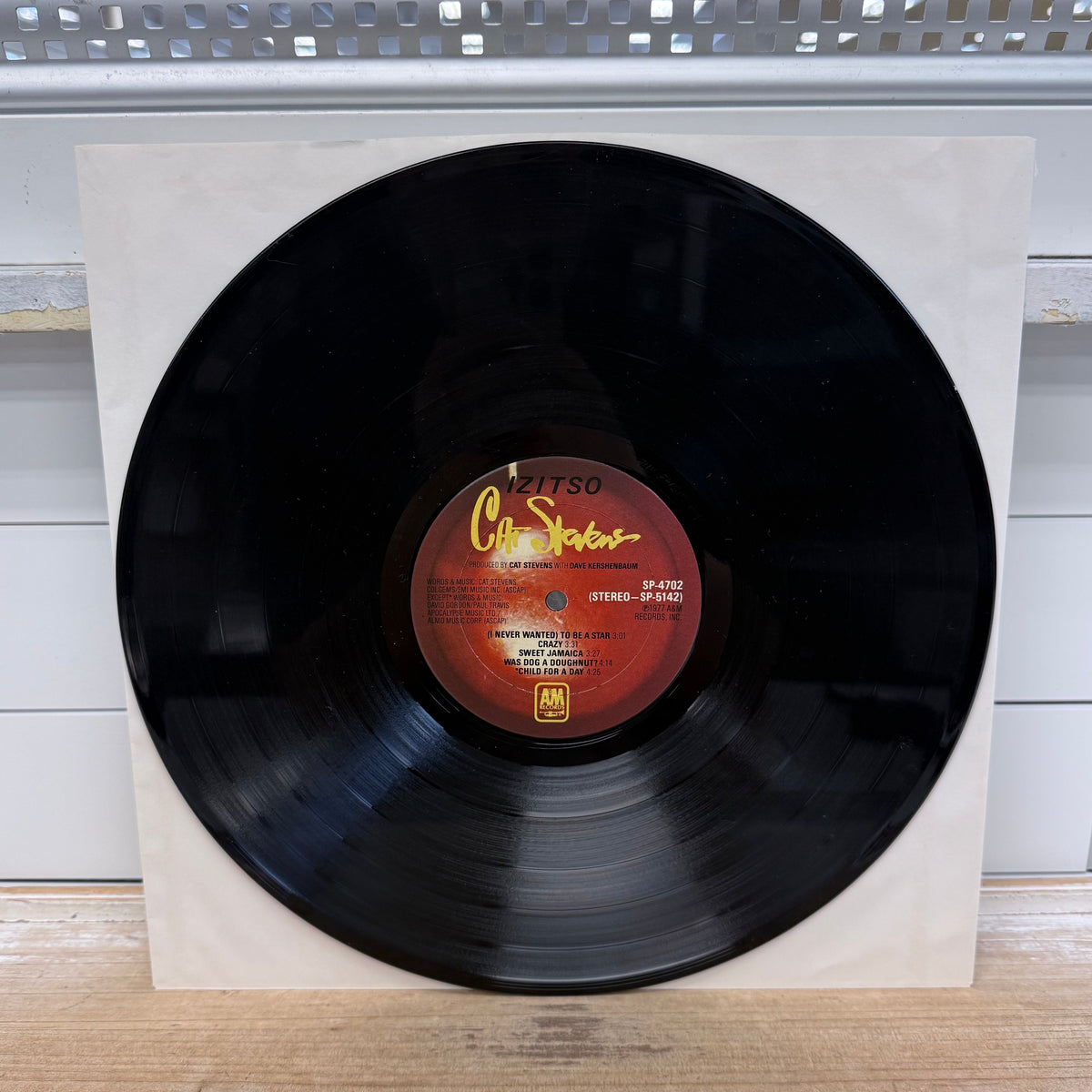 Cat Stevens Izitso Vinyl LP 1977 -- SP-4702