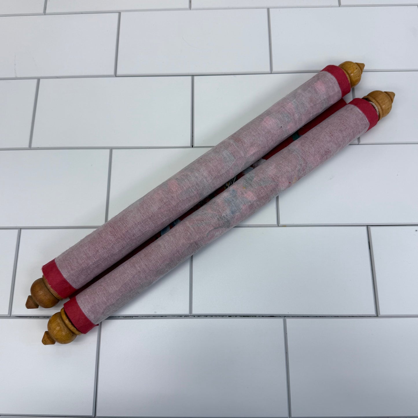 Bird Wall Scroll, Hand Painted
