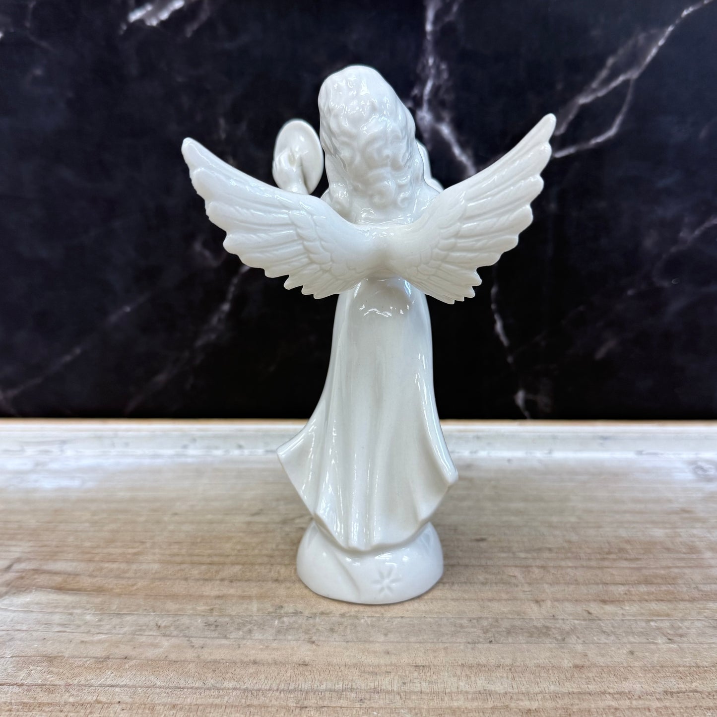 Dresden Style Angel Figurine, Porcelain