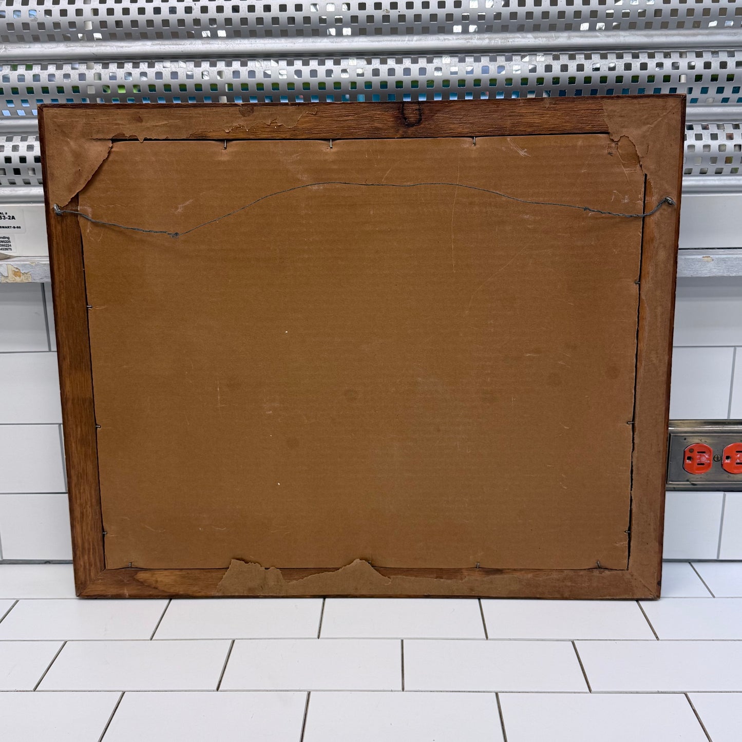 Coastal Landscape Framed Original Painting, Signed