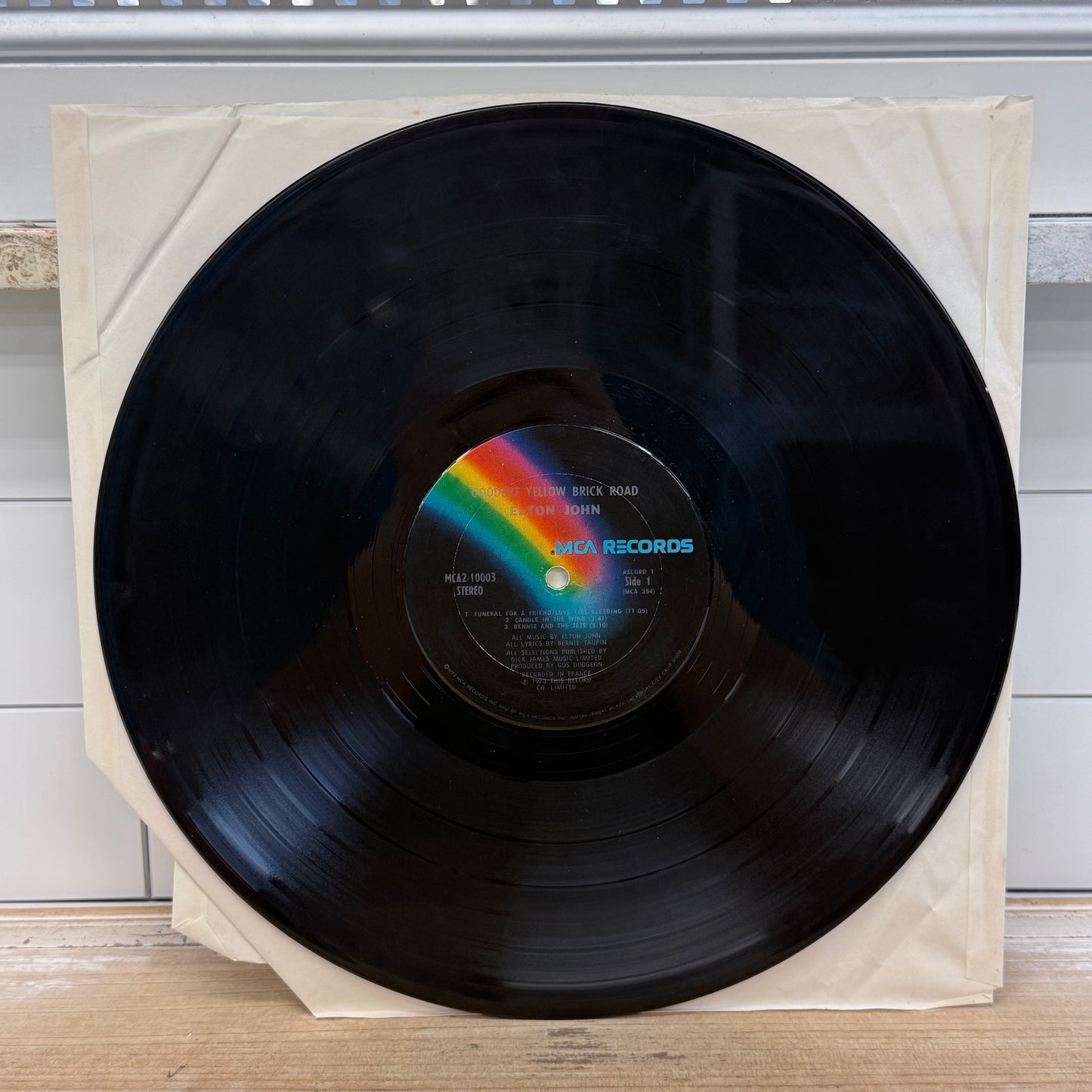Elton John Goodbye Yellow Brick Road 1973 Double Vinyl LP