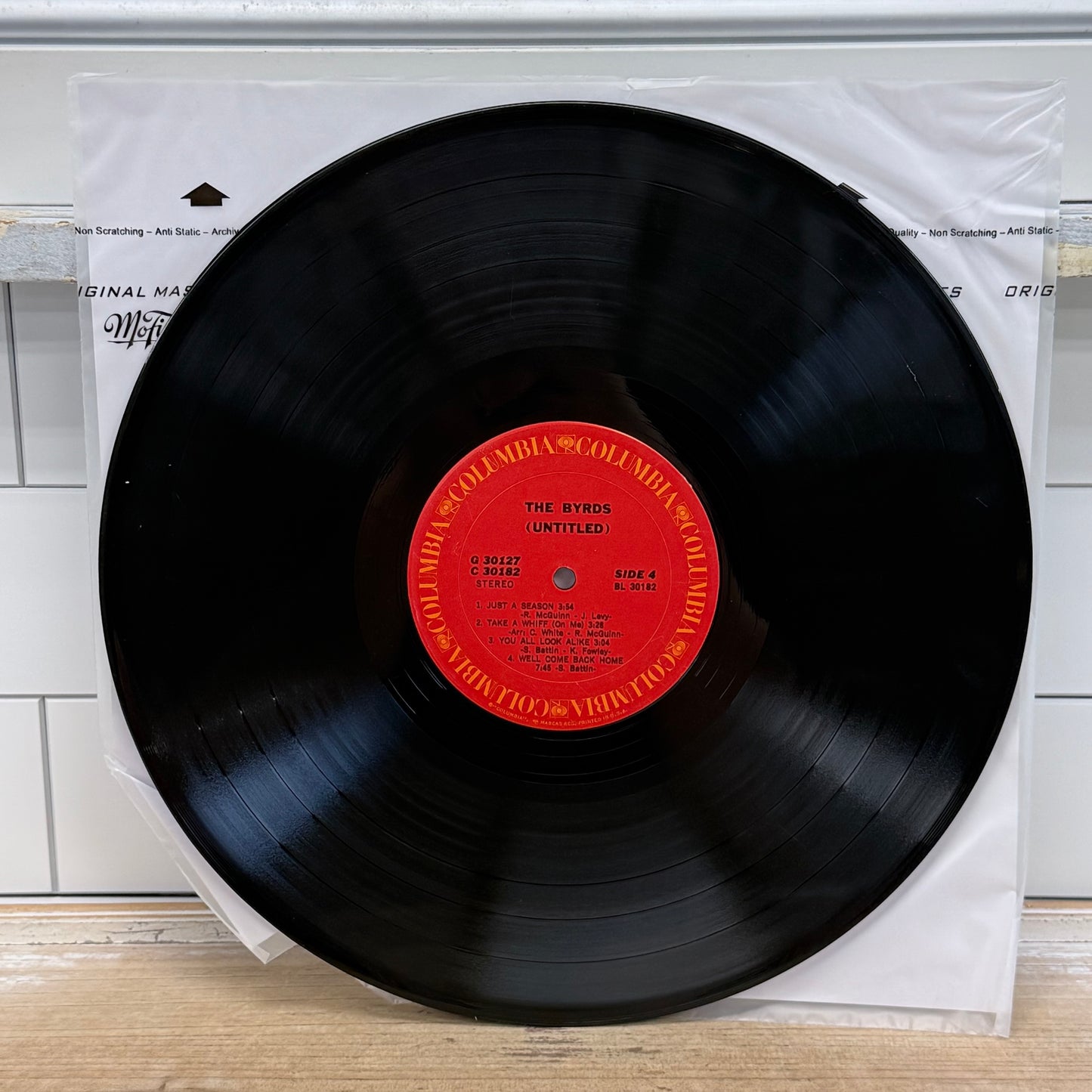 The Byrds Untitled Double Vinyl Record LP 1970 #G 30127 C 30181
