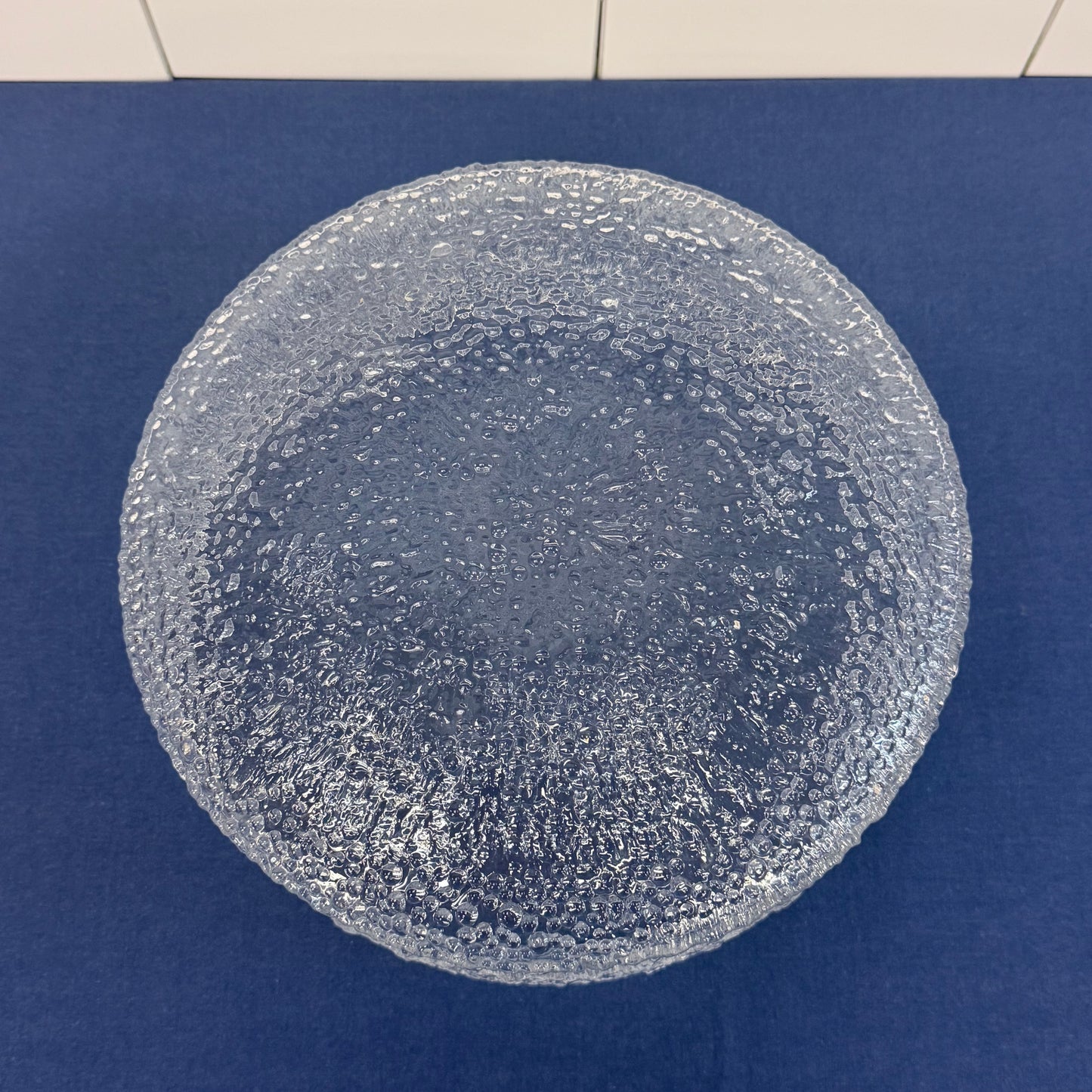 Tapio Wirkkala Iittala Aslak Icicle Glass Bowl Finland