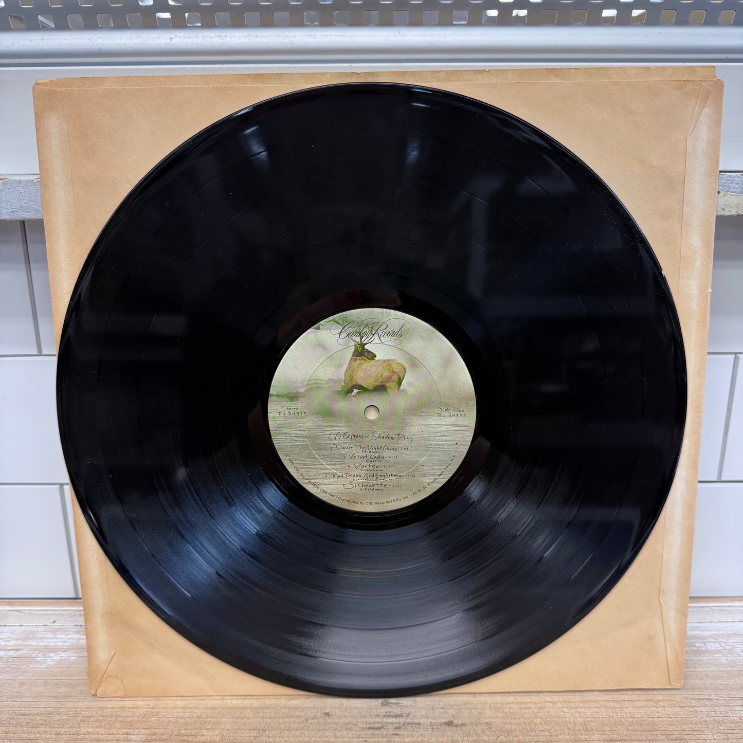 L.A. Express Shadow Play Vinyl Record 1976