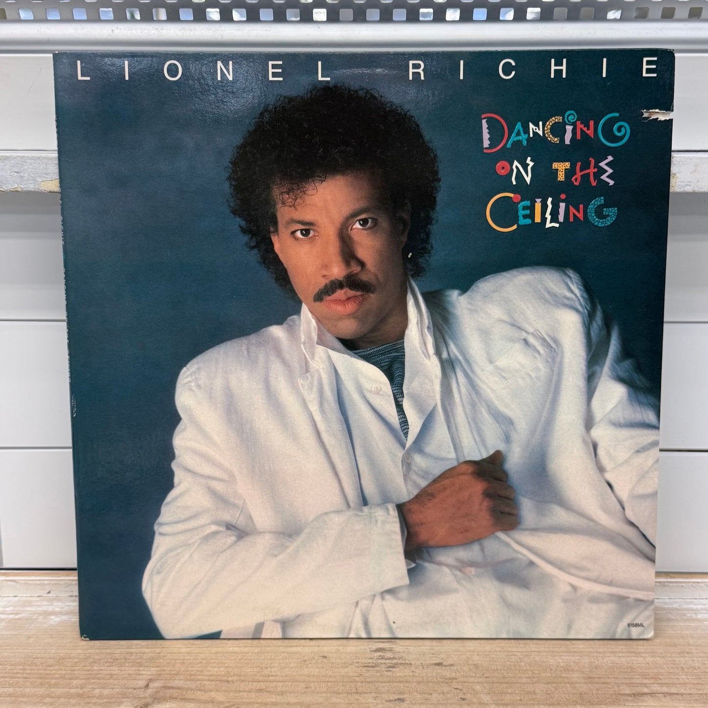 Lionel Richie Dancing on the Ceiling Vinyl Record LP 1986 #6158ML