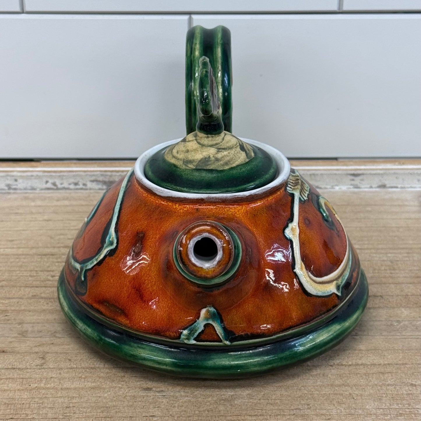 Danko Studio Pottery Teapot Rare Handmade