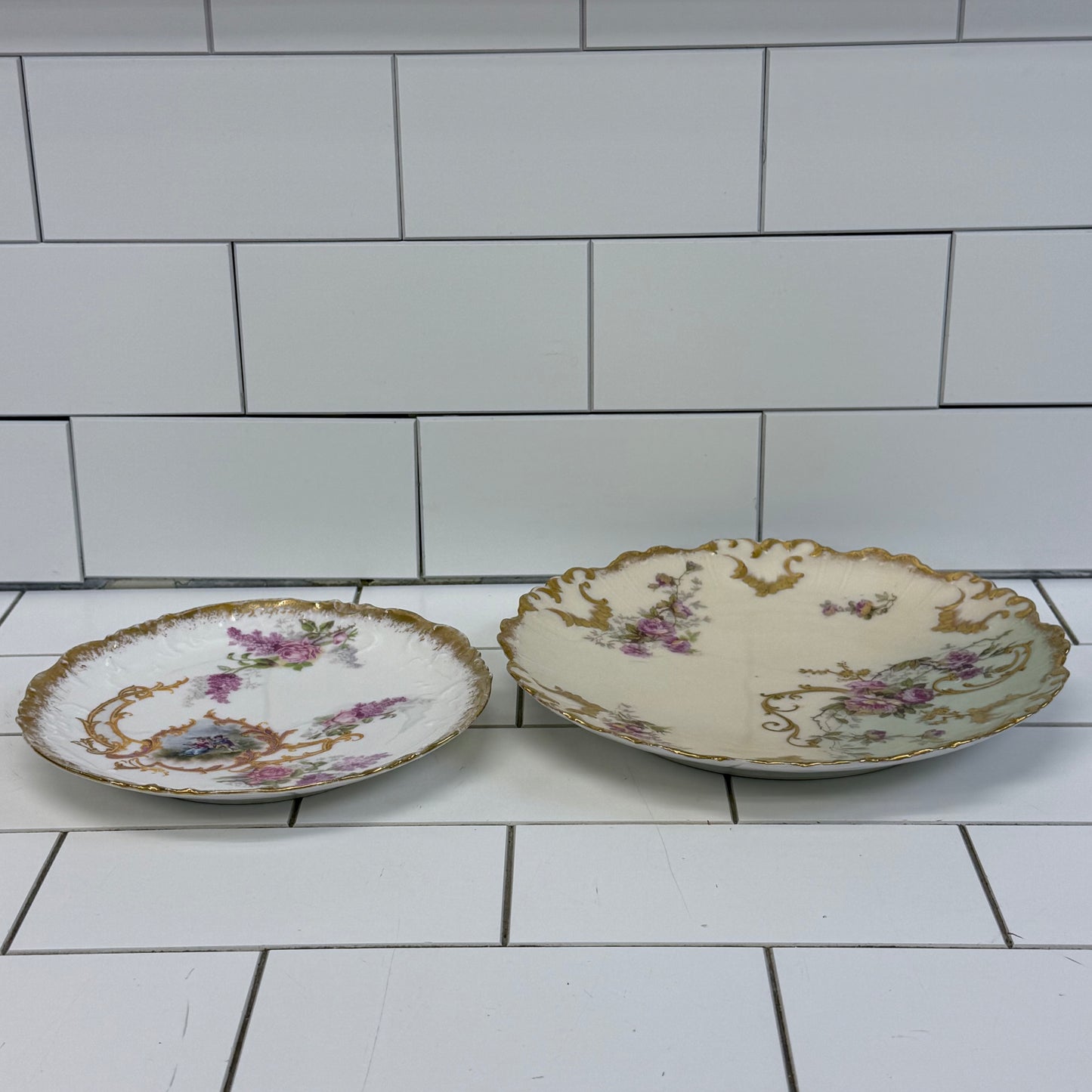 Belle Époque Limoges Porcelain Cabinet Plate Selection c.1900