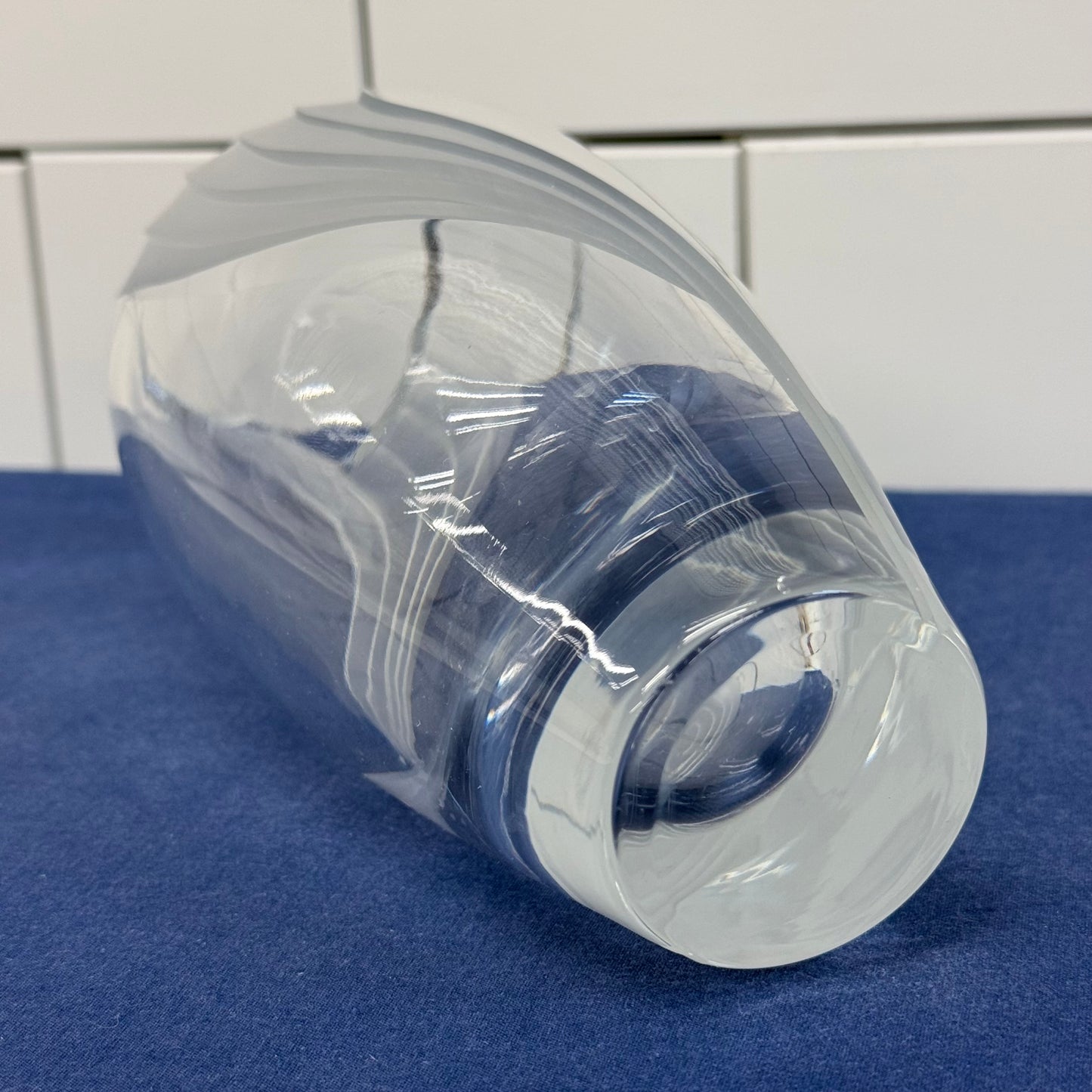 Mikasa Slovenia Crystal Art Deco Vase