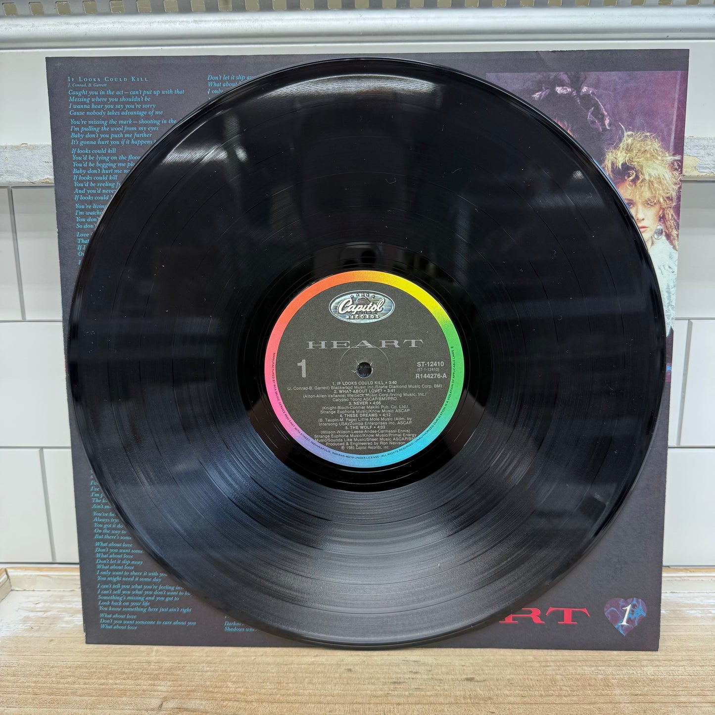 Heart Self Titled 1985 Vinyl LP