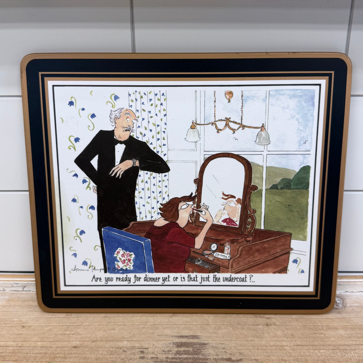 Annie Tempest Tottering-by-Gently Placemats Boxed Set of 6