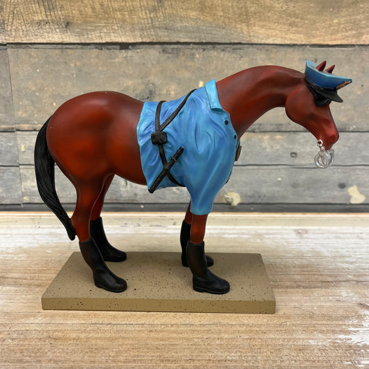 The Trail of Painted Ponies Patrol Horse Resin Figurine, #1457