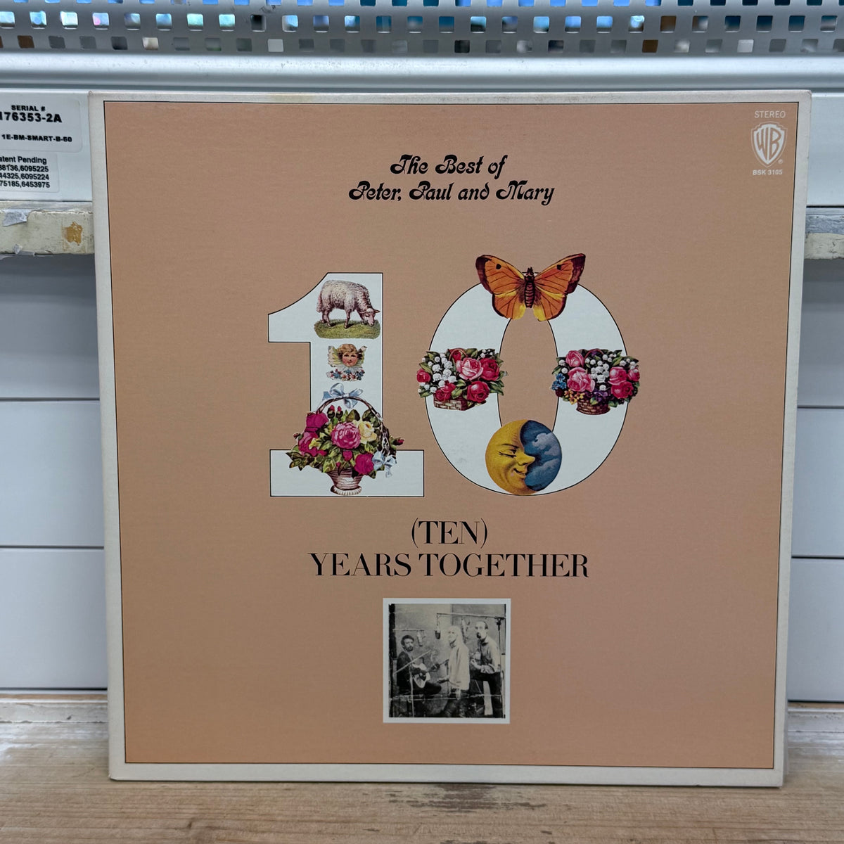 The Best of Peter, Paul & Mary (Ten) Vinyl Record, 1970 - BSK 3105