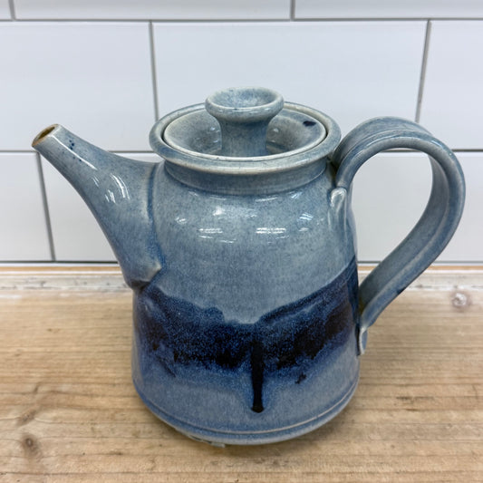 Studio Art Pottery Drip Glaze Teapot, Ceramic