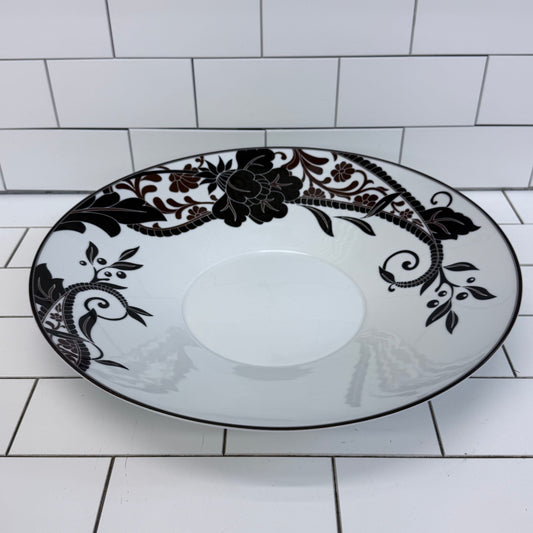 Mikasa Cocoa Blossom Porcelain Serving Bowl