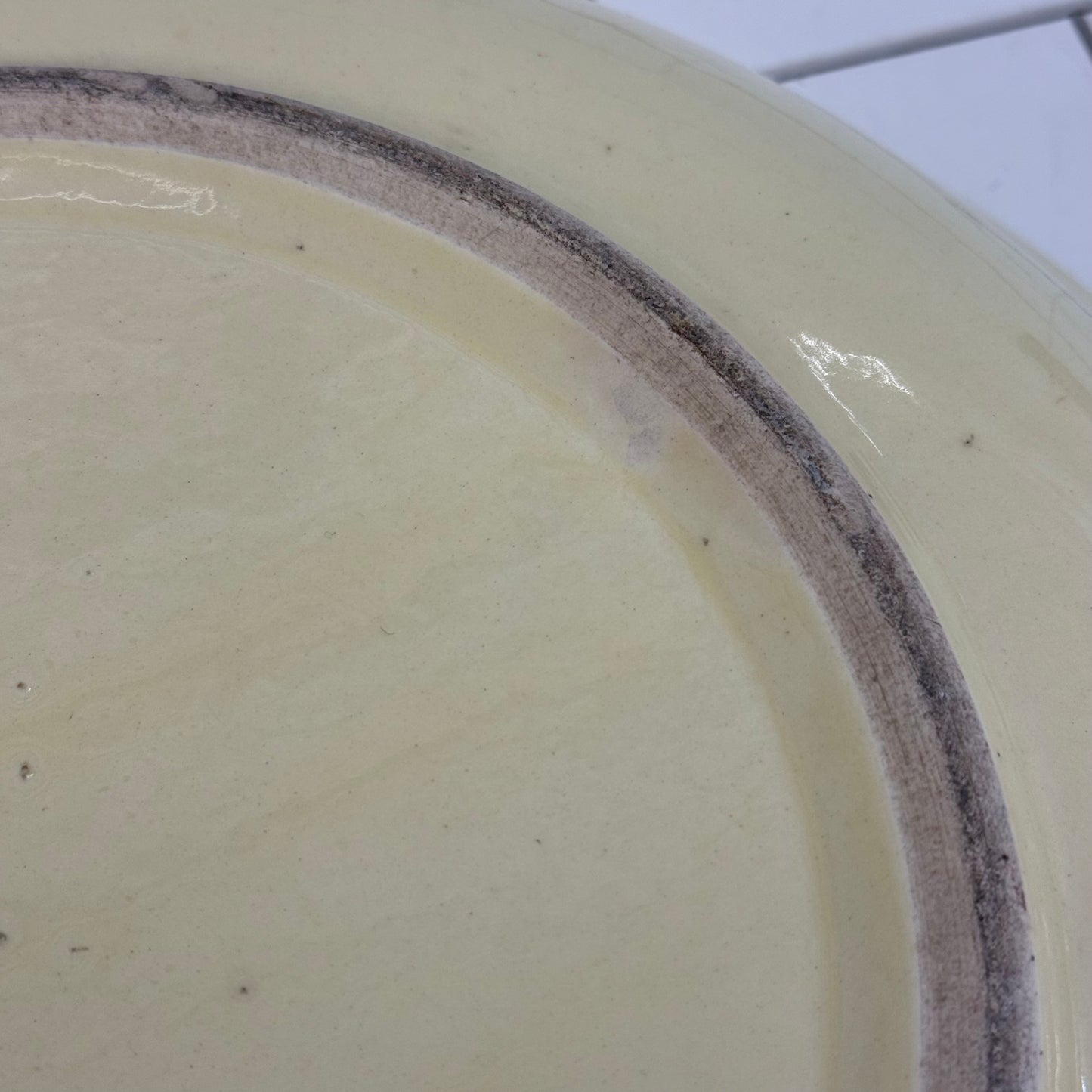 Robinson Ransbottom Floral Stoneware Bowl 1950s