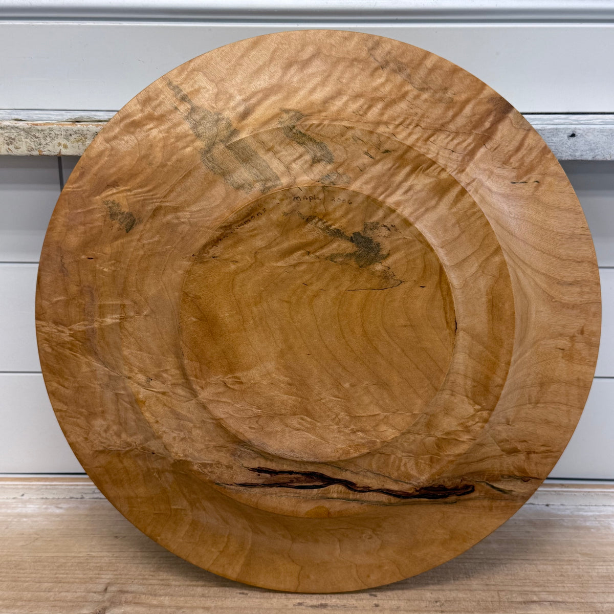 Handmade Maple Wood Platter 2006