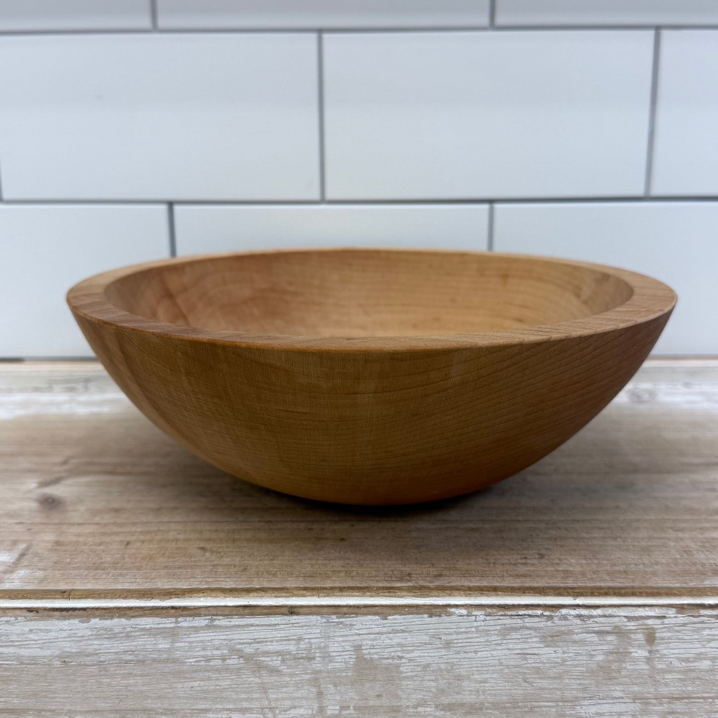 The Bowl Mill Bowls, Set of 7 Handmade Wood