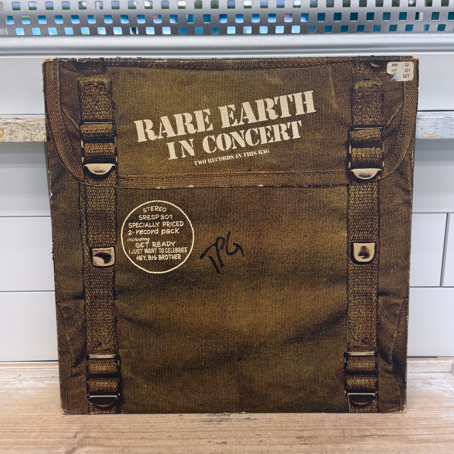 Rare Earth In Concert Double Vinyl Record LP 1971 #SRE 3011