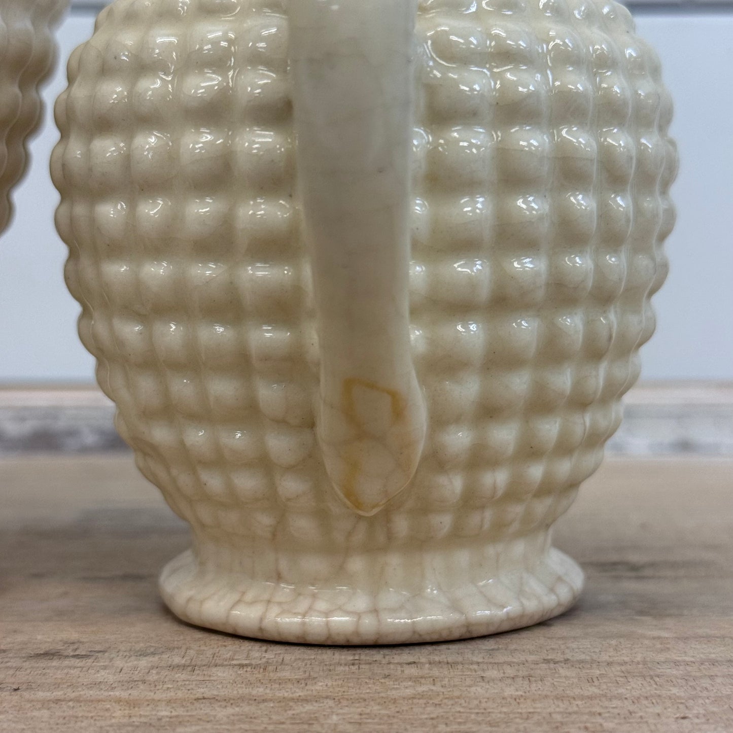 Maruhon Ware Hobnail Coffee Pot & Creamer Set 1950s